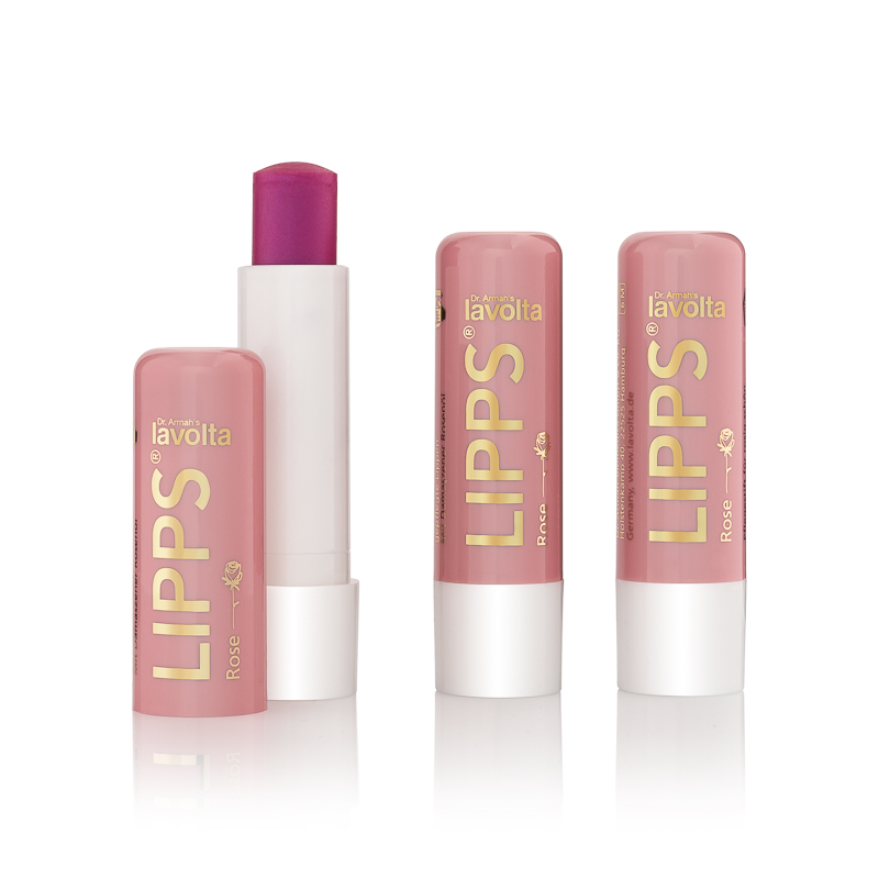 Shéa LIPPS Rosenwachs TRIO Lippenpflege zart rosa